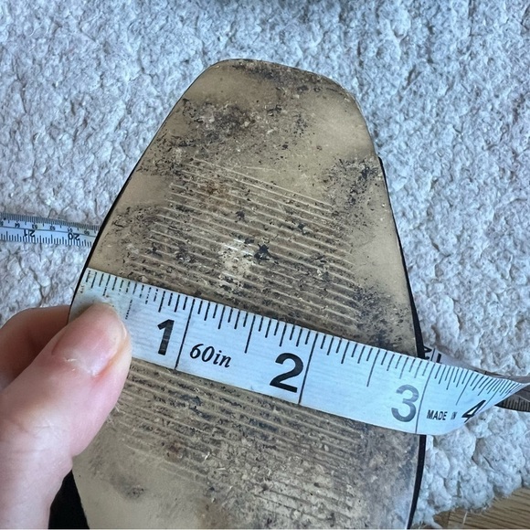 Mark Lemp Classics Elastic Criss Cross Straps Peep Toe Kitten Heel Size 8N - Picture 11 of 12